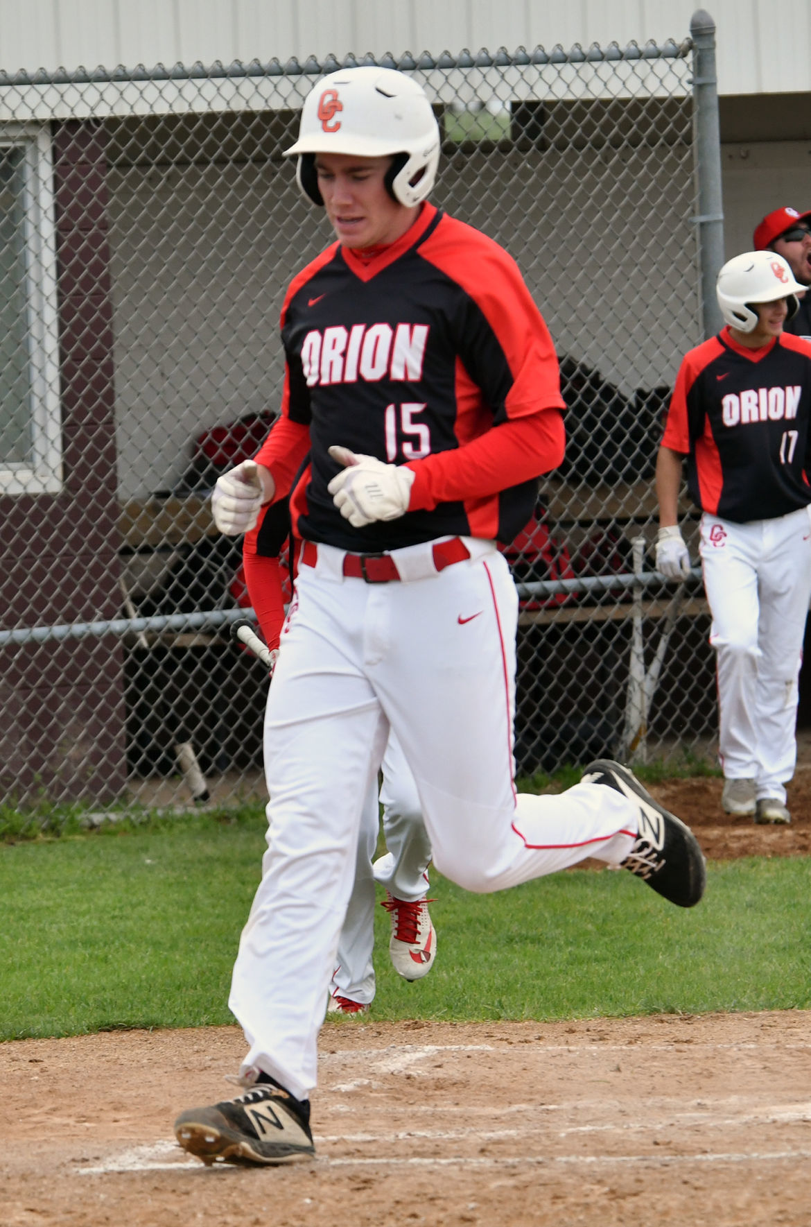 Orion vs Mercer County in Class 2A Rockridge Regional baseball championship